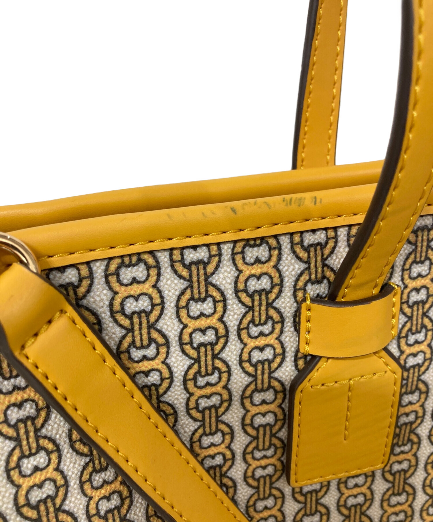 中古・古着通販】TORY BURCH (トリーバーチ) トートバッグ イエロー