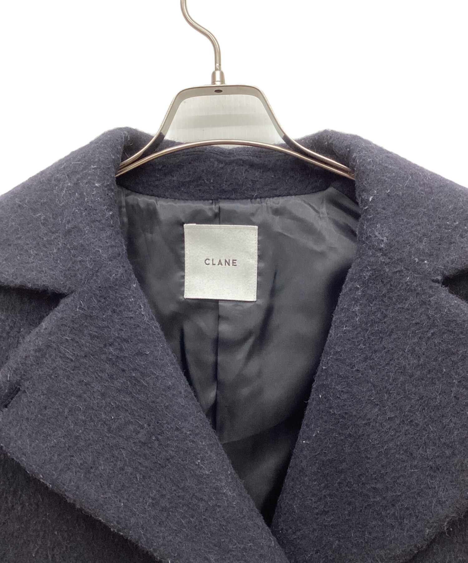 中古・古着通販】CLANE (クラネ) オーバー ライン ダブル コート