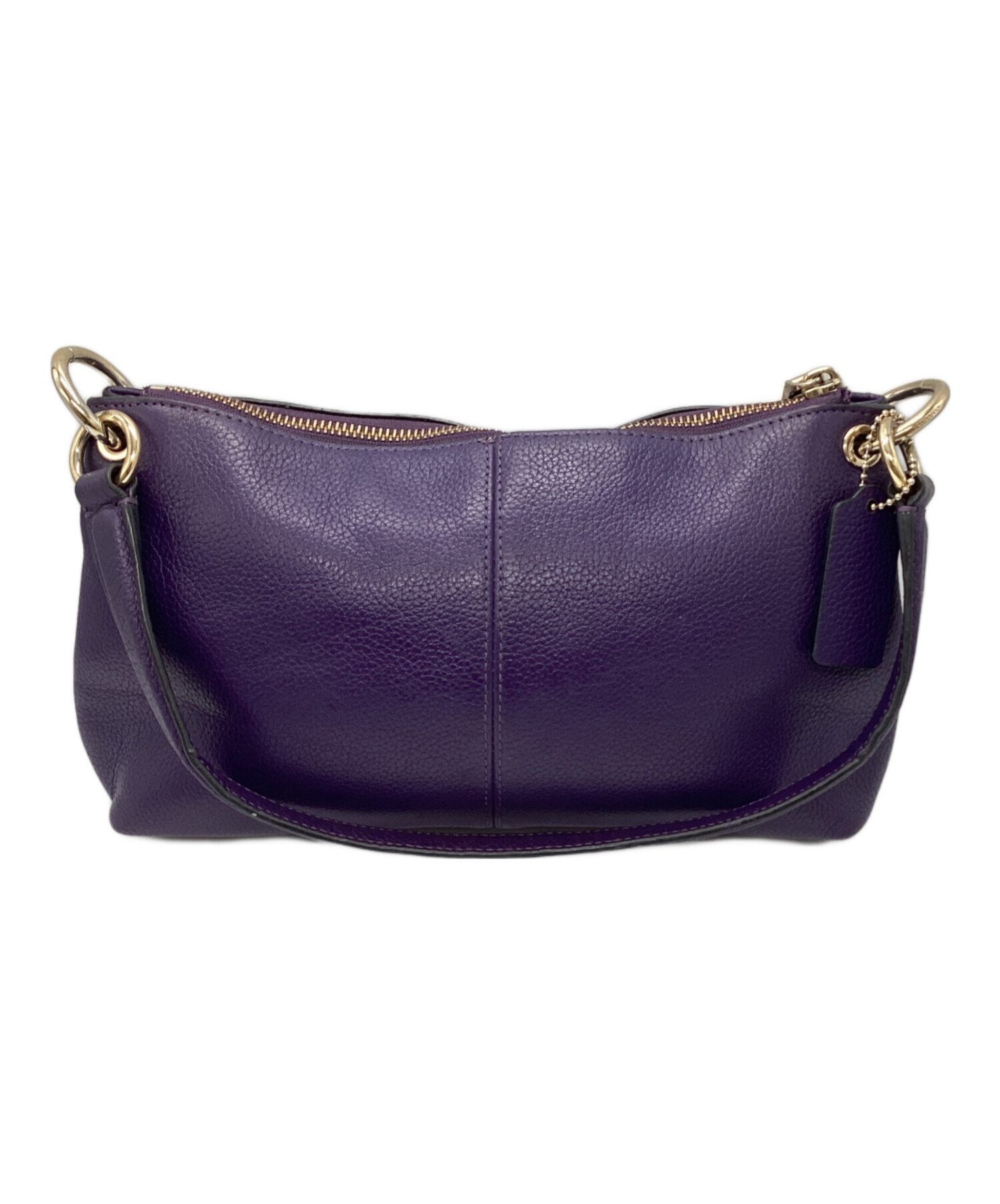 中古・古着通販】COACH (コーチ) ショルダーバッグ パープル｜ブランド