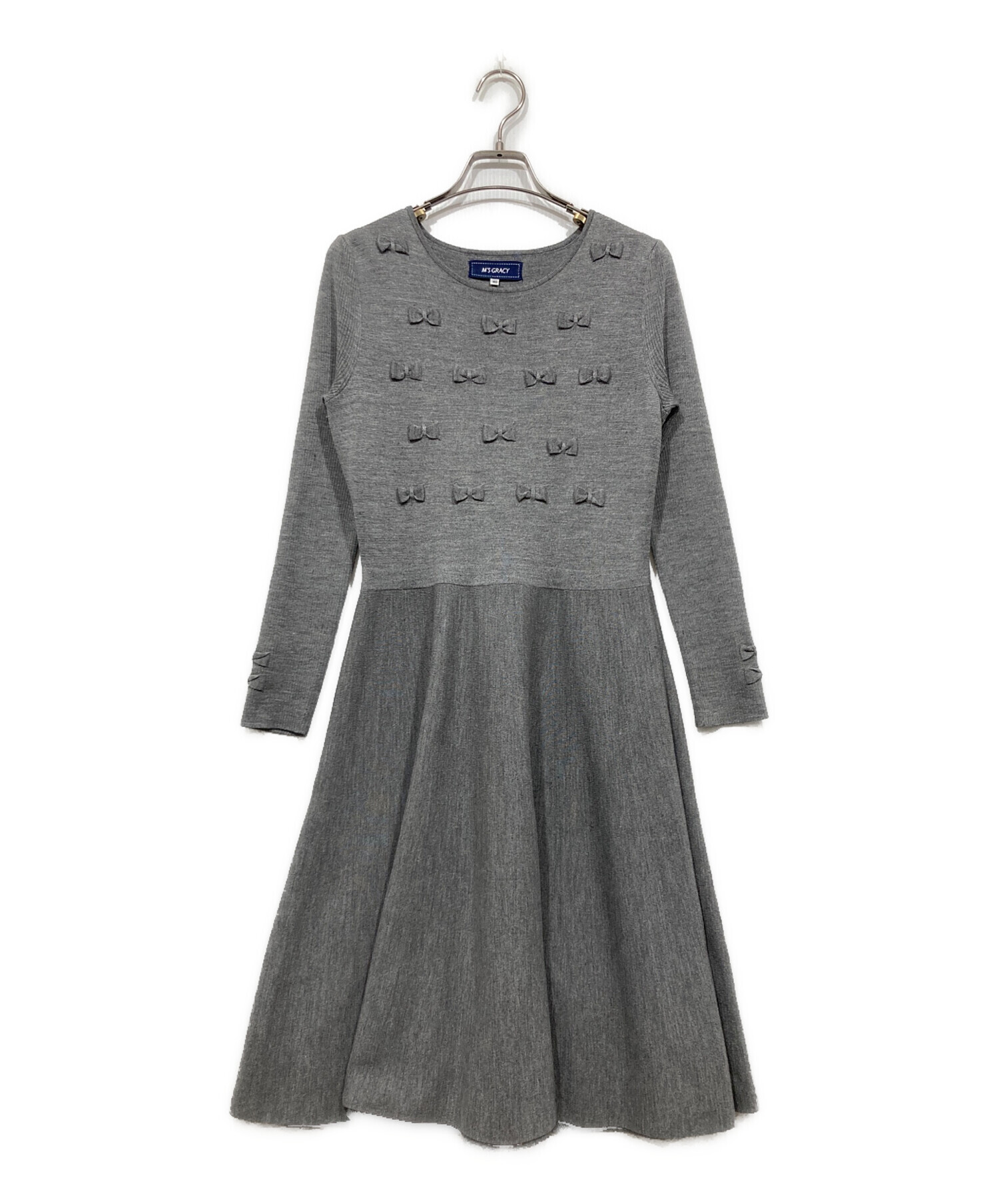 中古・古着通販】M'S GRACY (エムズグレイシー) リボンデザインニット