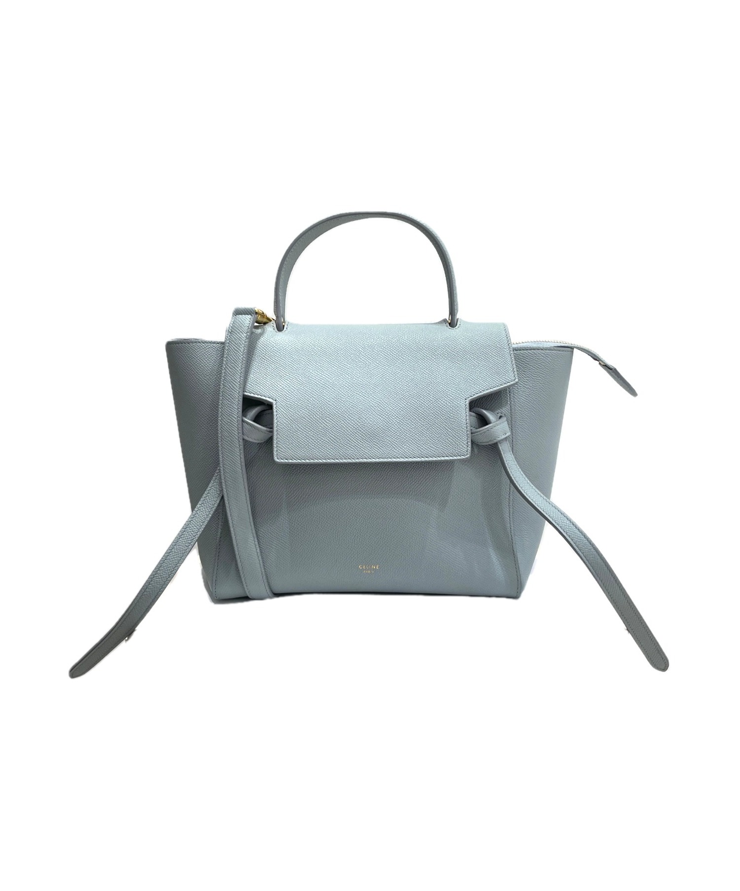 中古・古着通販】CELINE (セリーヌ) マイクロベルトバッグ ブルー