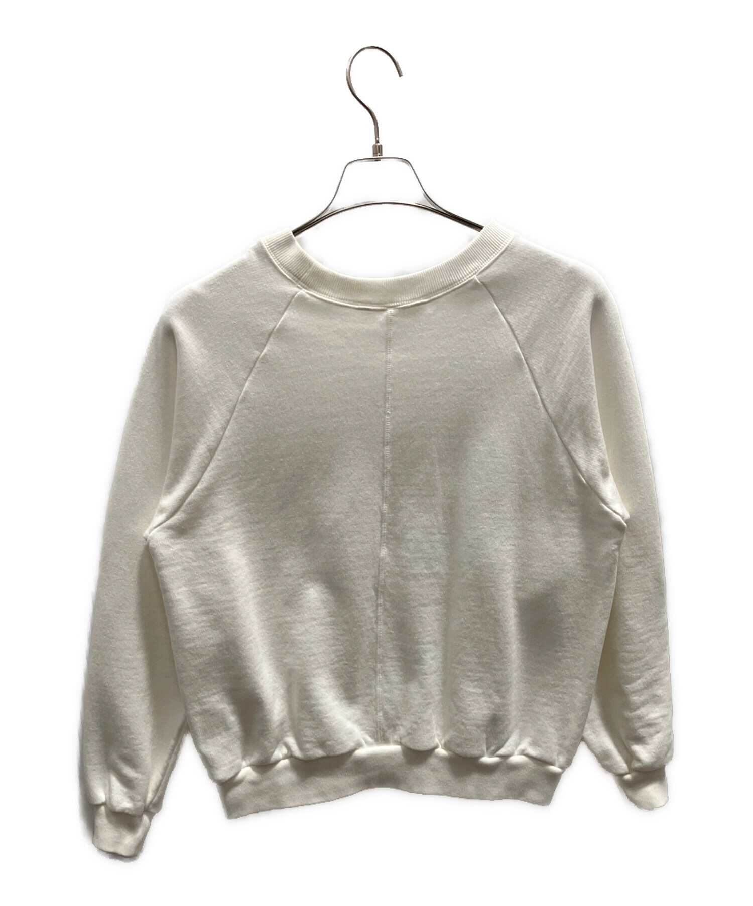 中古・古着通販】Oblada (オブラダ) OBLADA CINCH LOGO SWEAT ホワイト