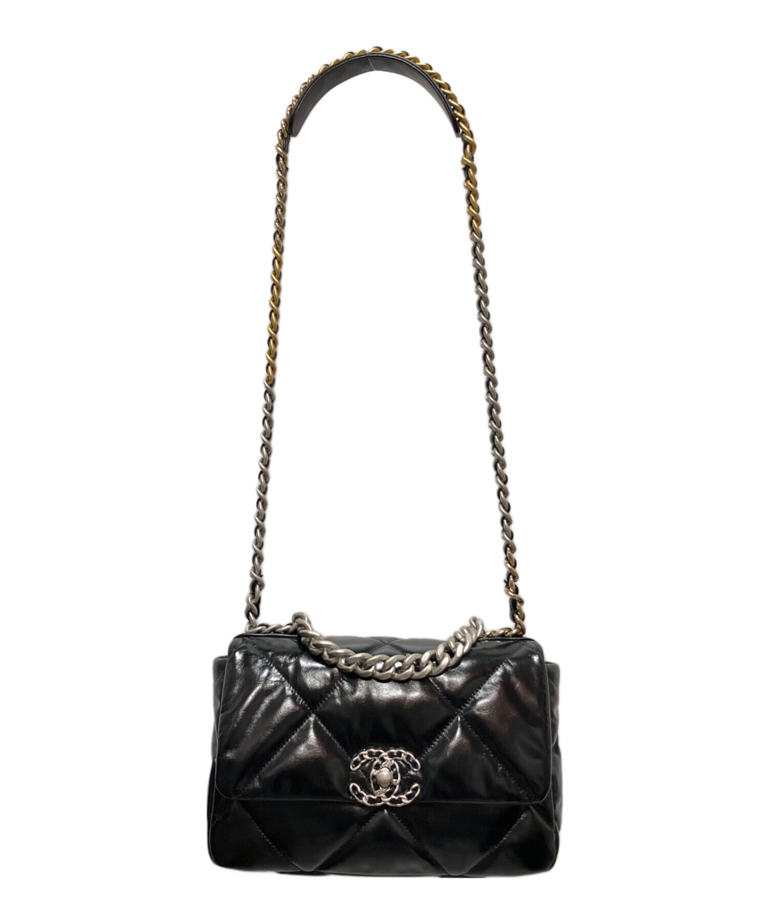 中古・古着通販】CHANEL (シャネル) シャネル19 チェーンショルダー