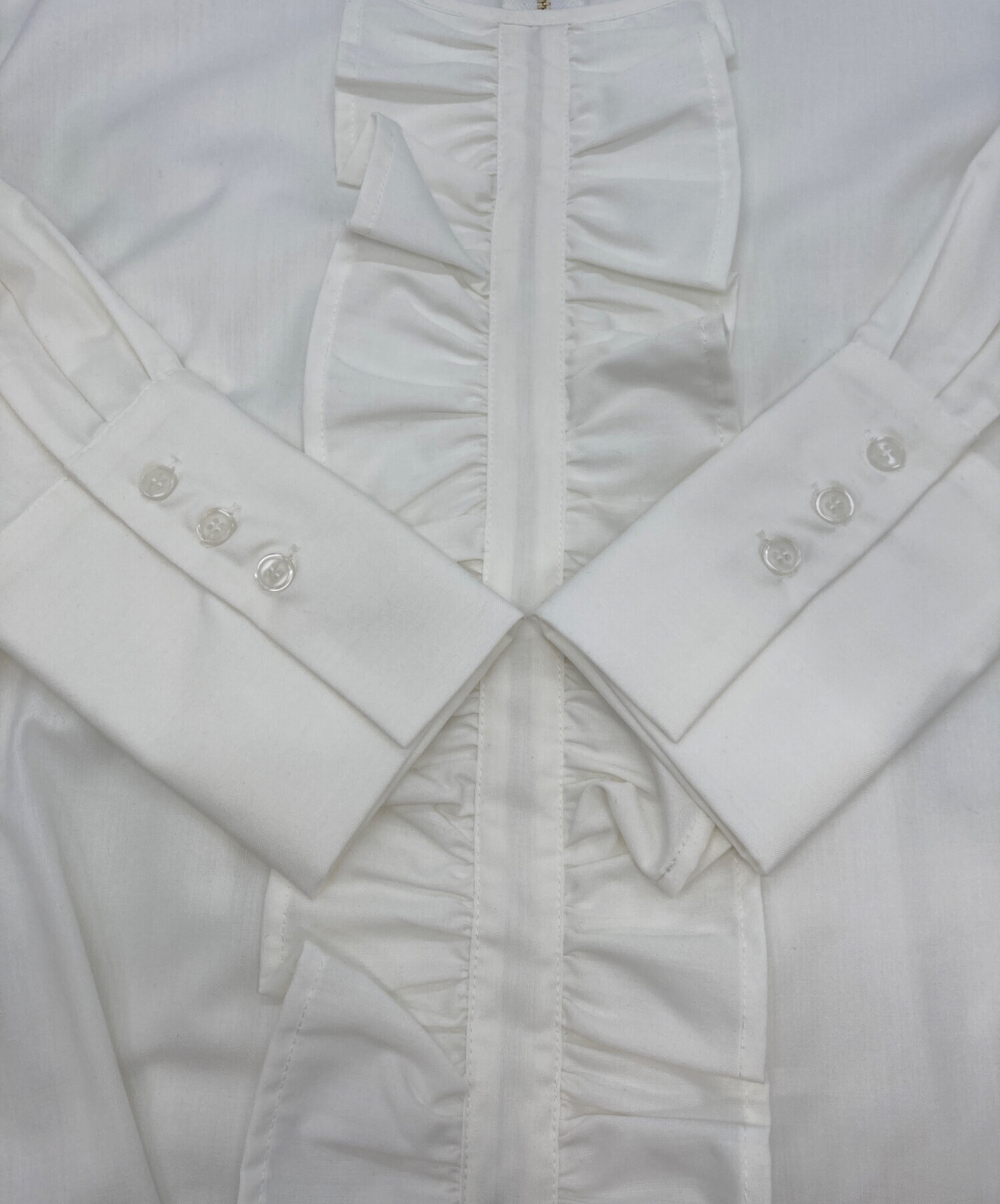 中古・古着通販】maison de Dolce. (メゾンドドルチェ) フリルブラウス