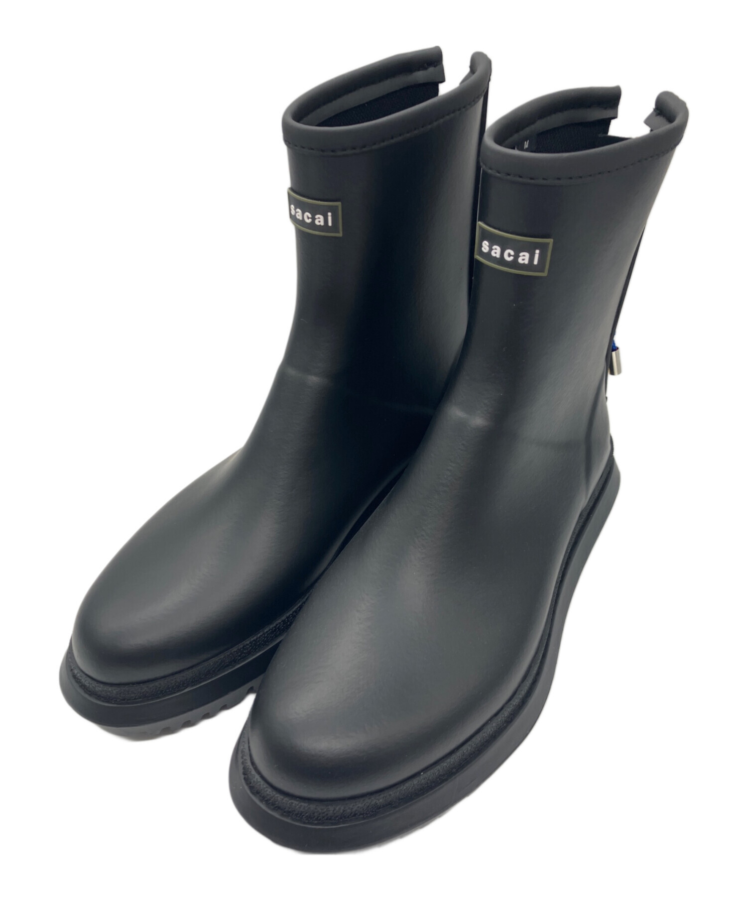 中古・古着通販】sacai (サカイ) Rubber Boots レインブーツ ブラック