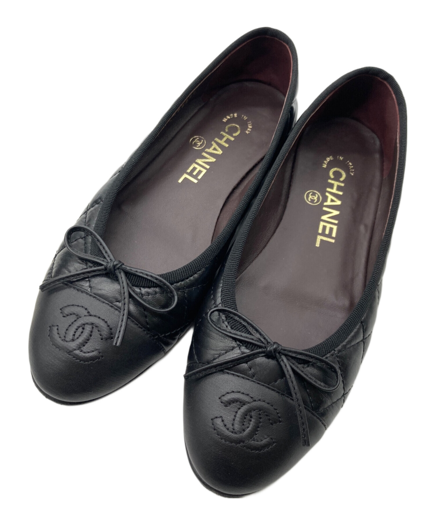 中古・古着通販】CHANEL (シャネル) バレリーナ マトラッセ ココマーク