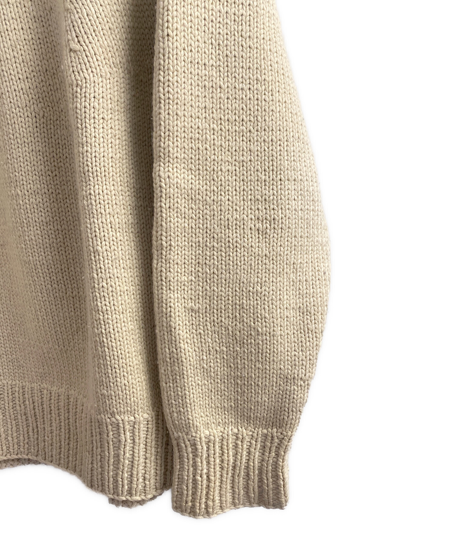 中古・古着通販】COMOLI (コモリ) カシミア和紙ハンドタートルネック