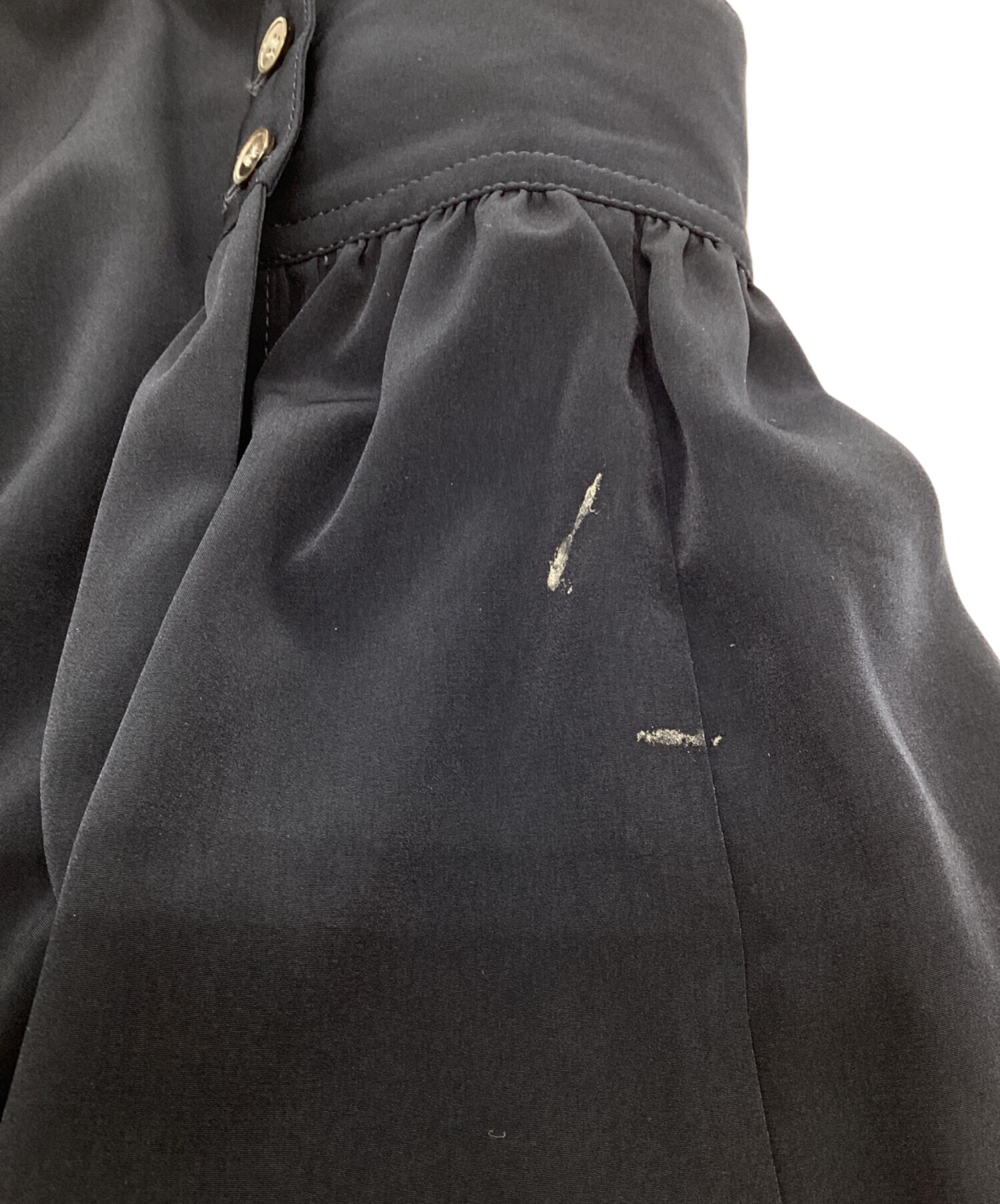 中古・古着通販】BALLSEY (ボールジィ) クリアデシン フリルボウタイ