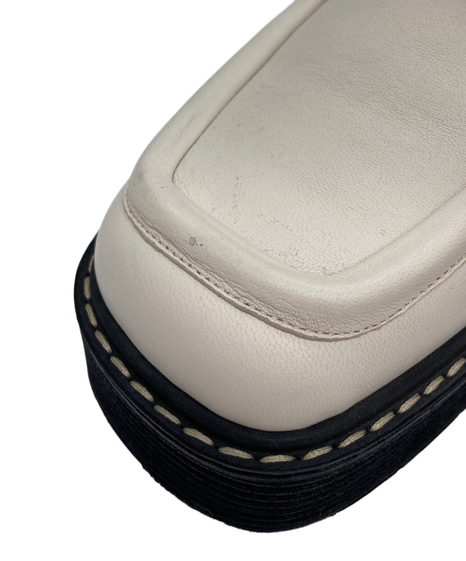 中古・古着通販】MARNI (マルニ) スクエアトゥレースアップシューズ