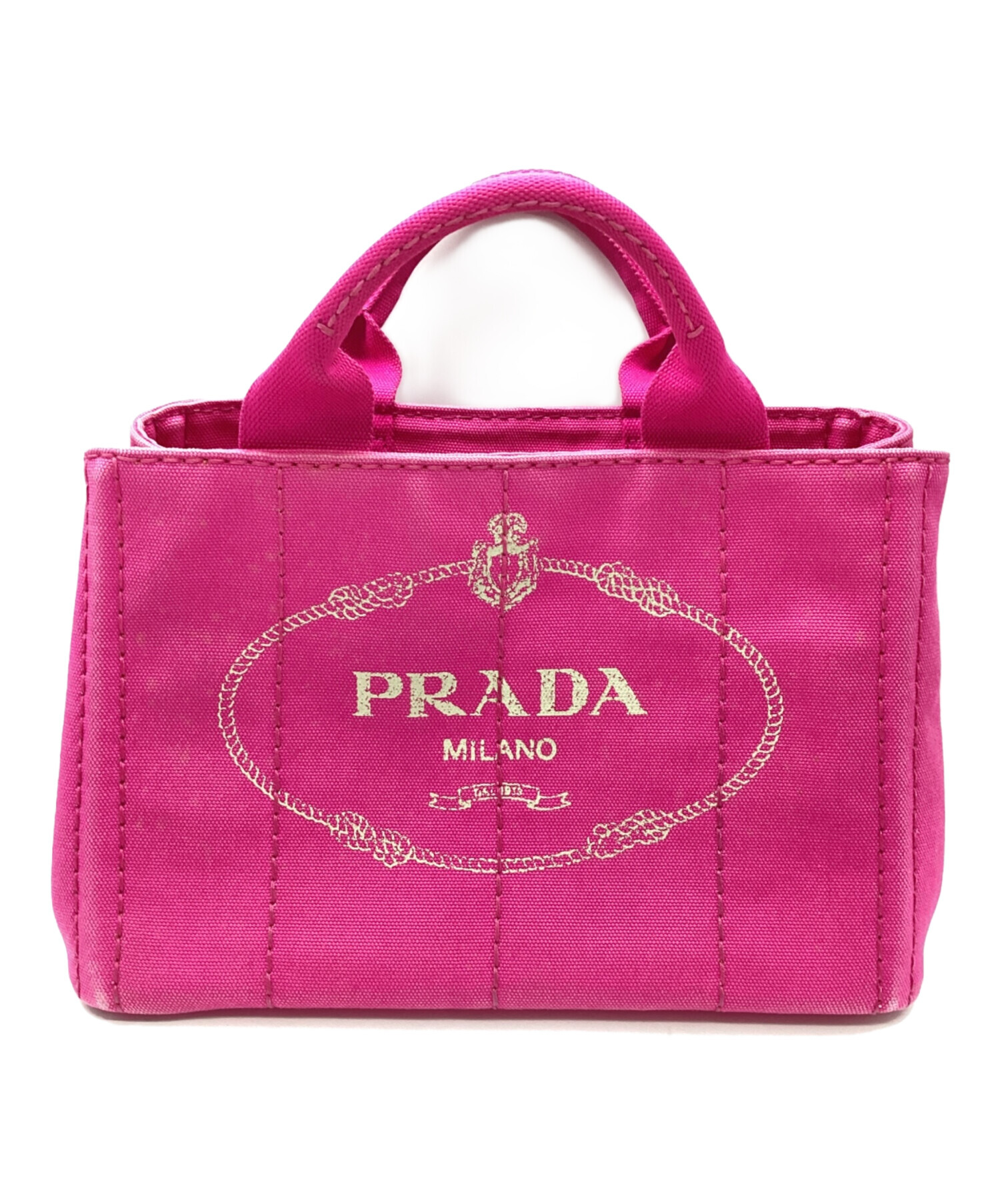 中古・古着通販】PRADA (プラダ) カナパ ミニ キャンバストートバッグ