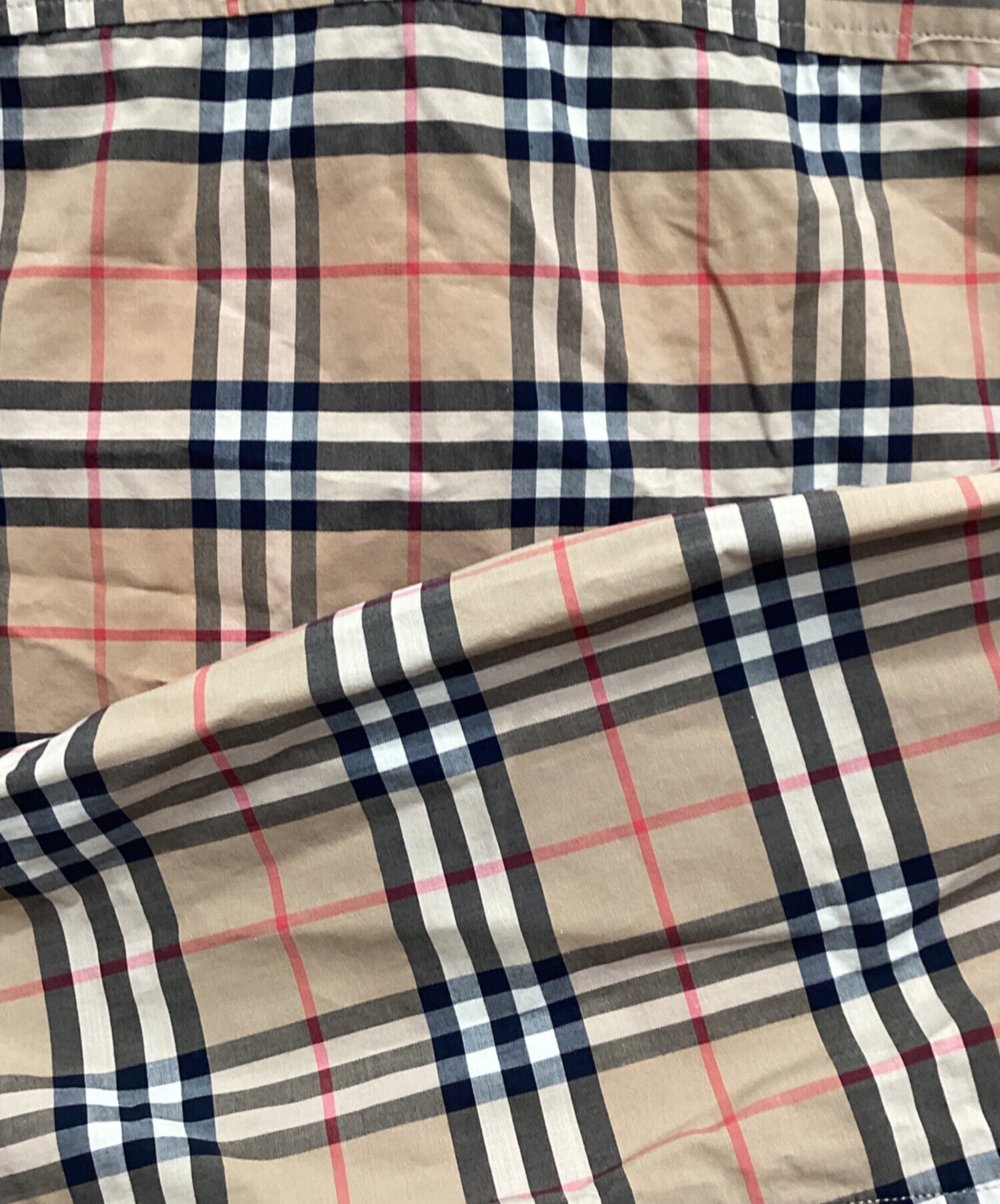 中古・古着通販】BURBERRY (バーバリー) ノバチェックシャツ ベージュ