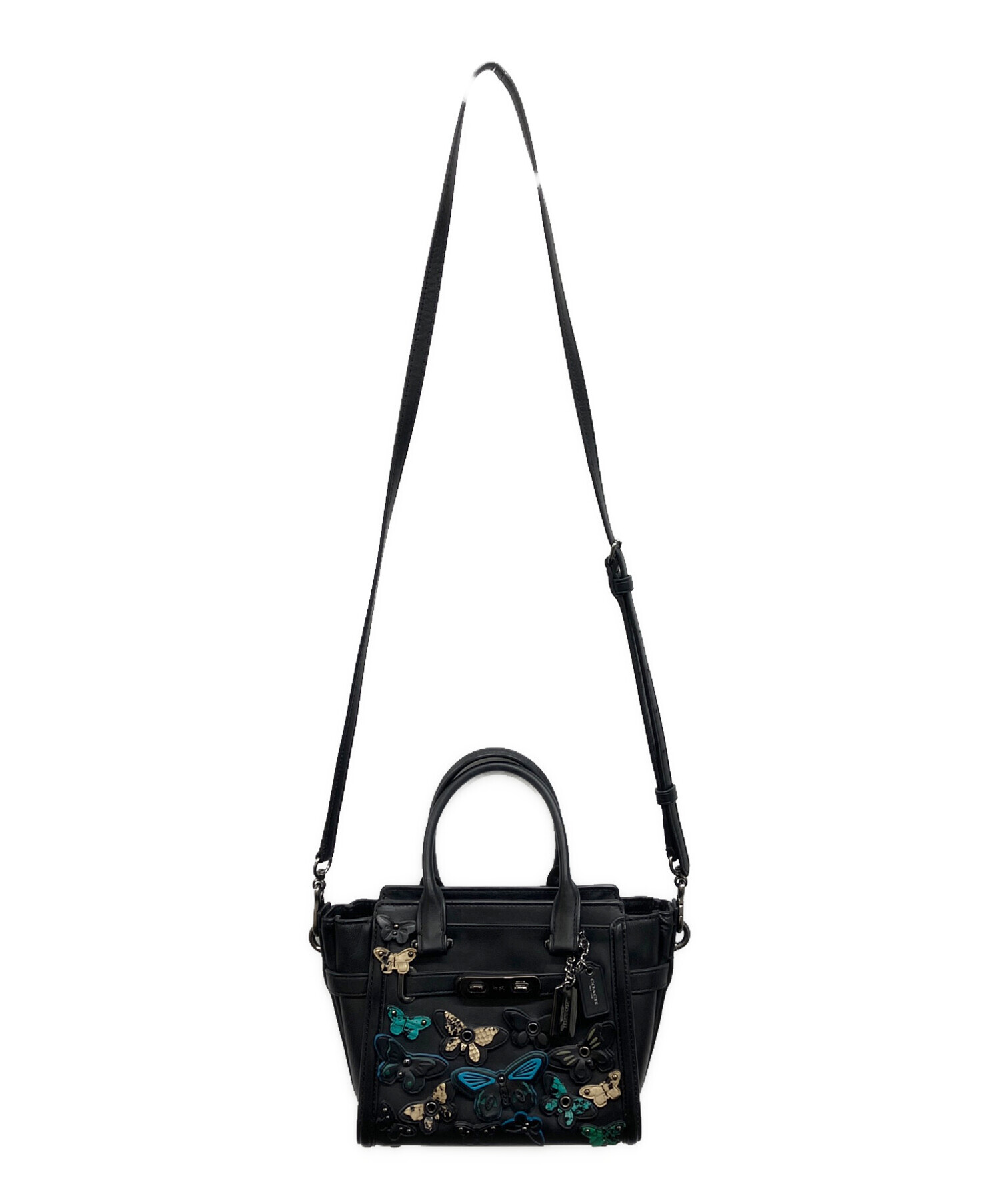 中古・古着通販】COACH (コーチ) スワッガー バタフライ2WAY