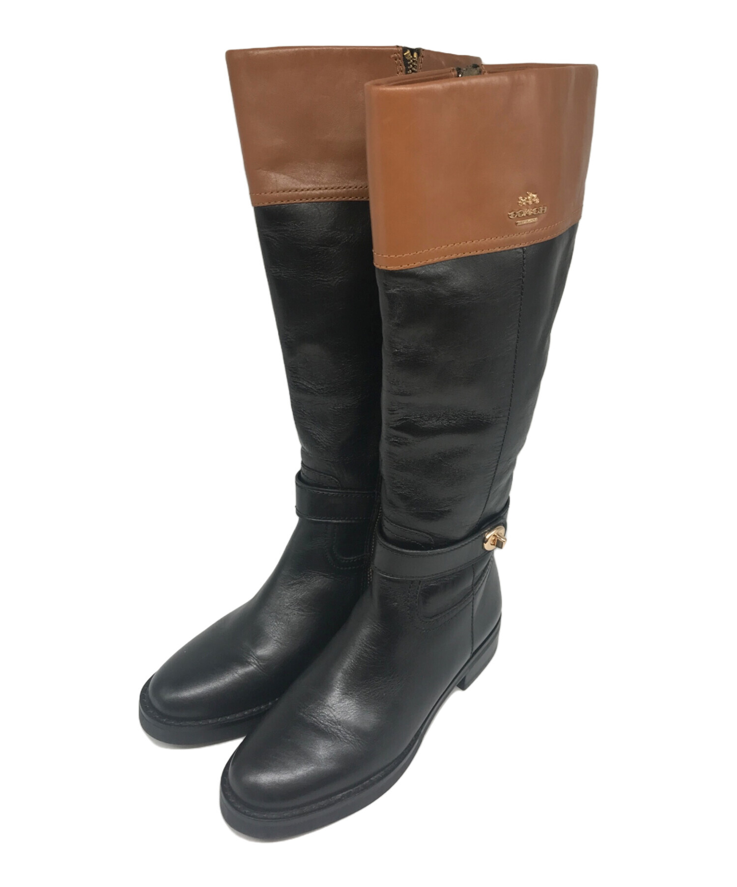 新品未使用○COACHコーチ○ロングブーツ ○￥101520
