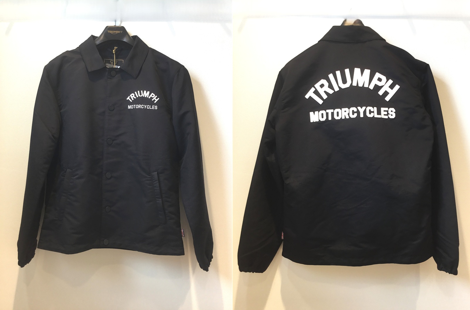 トライアンフジャケット Carter Coach Jacket / Black | トライアンフ