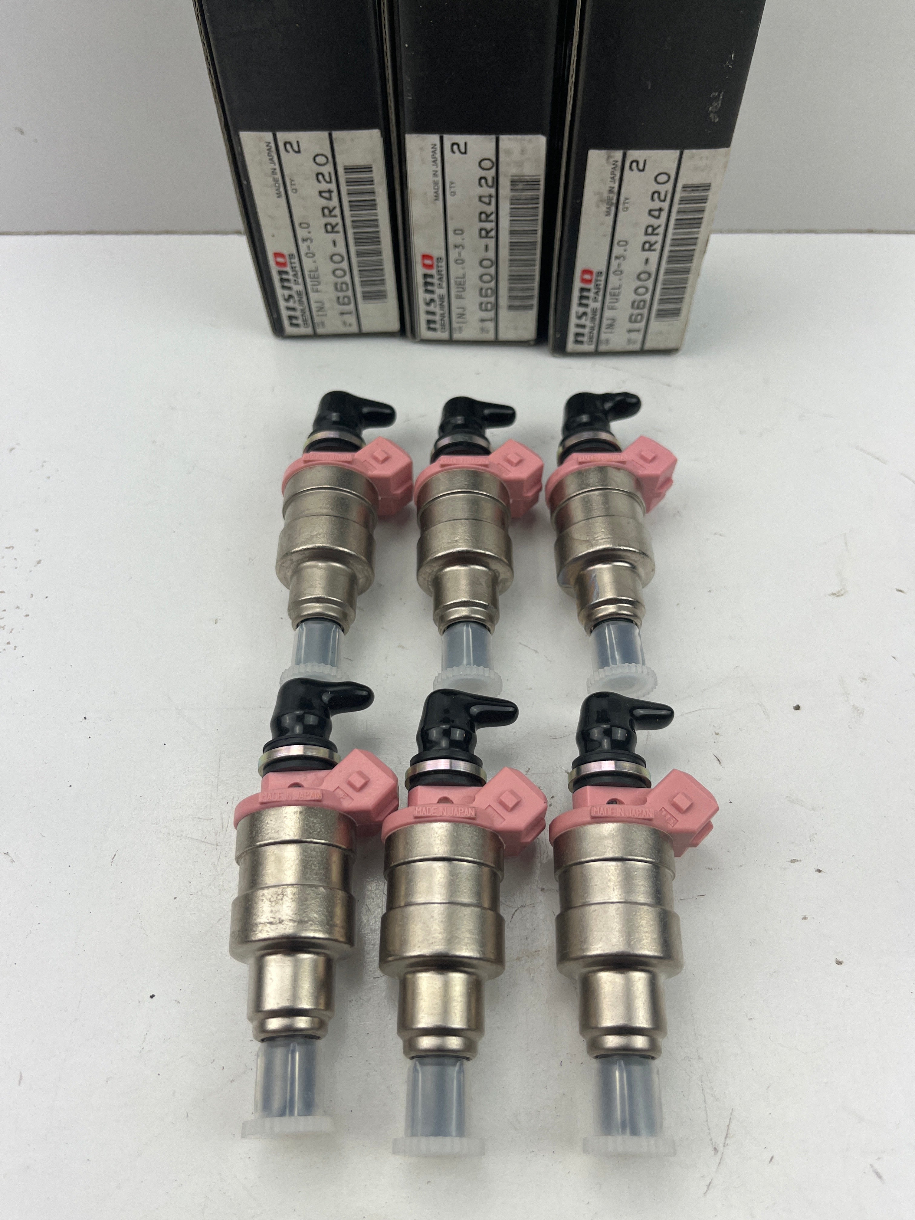 Nismo Fuel Injector Set of 6 (Sold as 3x 16600-RR420 2pk) 0-3.0