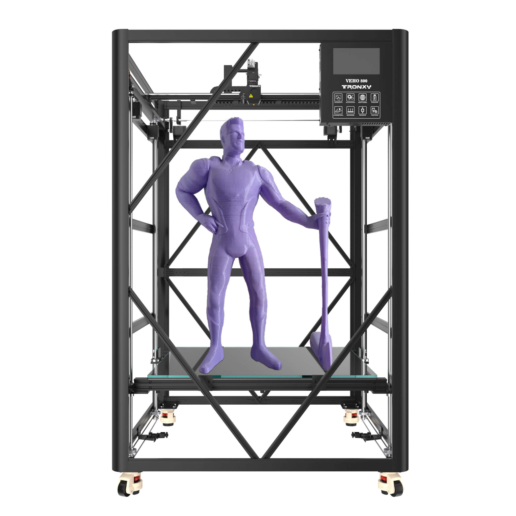 Tronxy VEHO 800-12: Large Format 3D Printer 800x800x1200mm