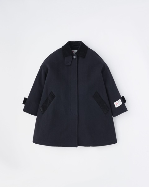 MALTON マールトン｜グレーヘリンボーン×ネイビー｜ウィメンズ｜コート