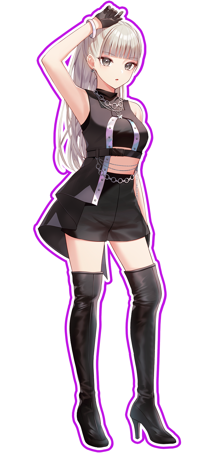 佐藤シア cv.月乃 | CHARACTER | GLアイドルプロジェクト「純潔