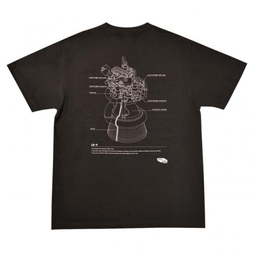 LE-9 エンジンTシャツ 140cm～XL | 宇宙グッズ・宇宙食の通販 JAXA宇宙