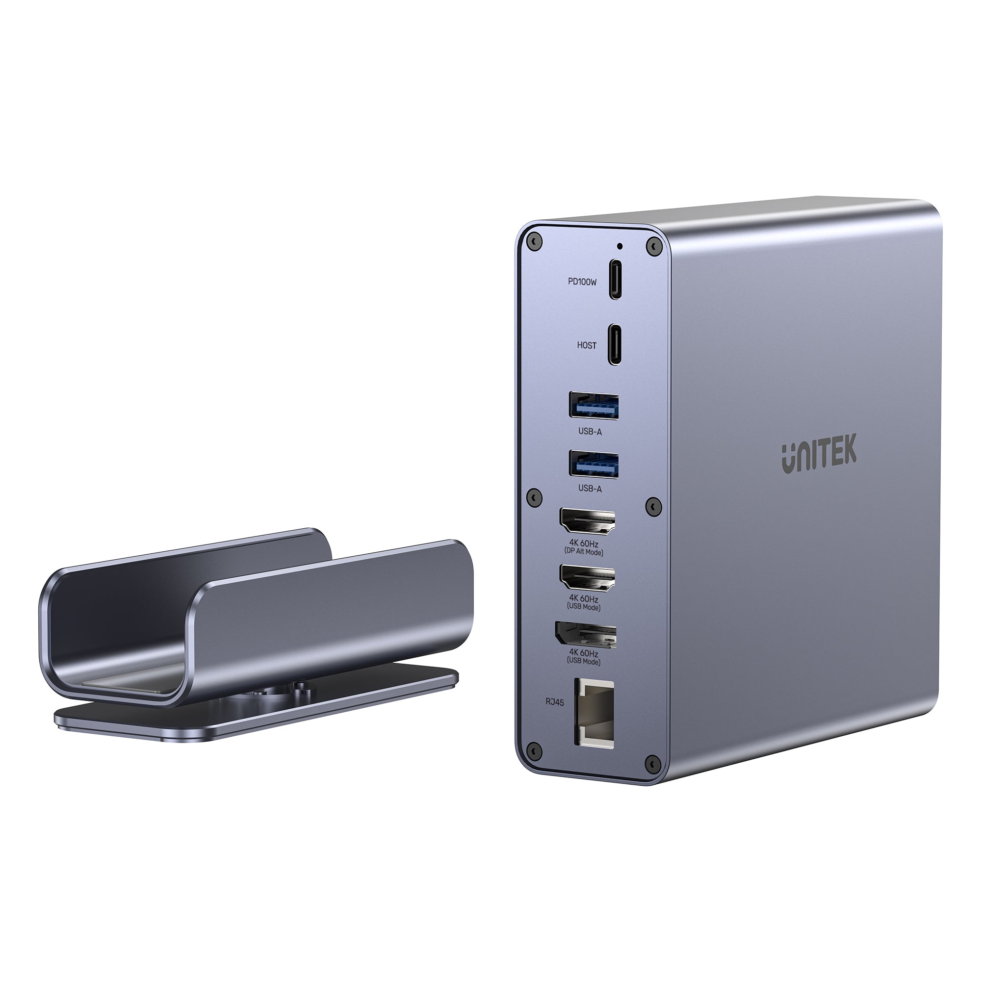 Universal DisplayLink Triple 4K Docking Station | UNITEK