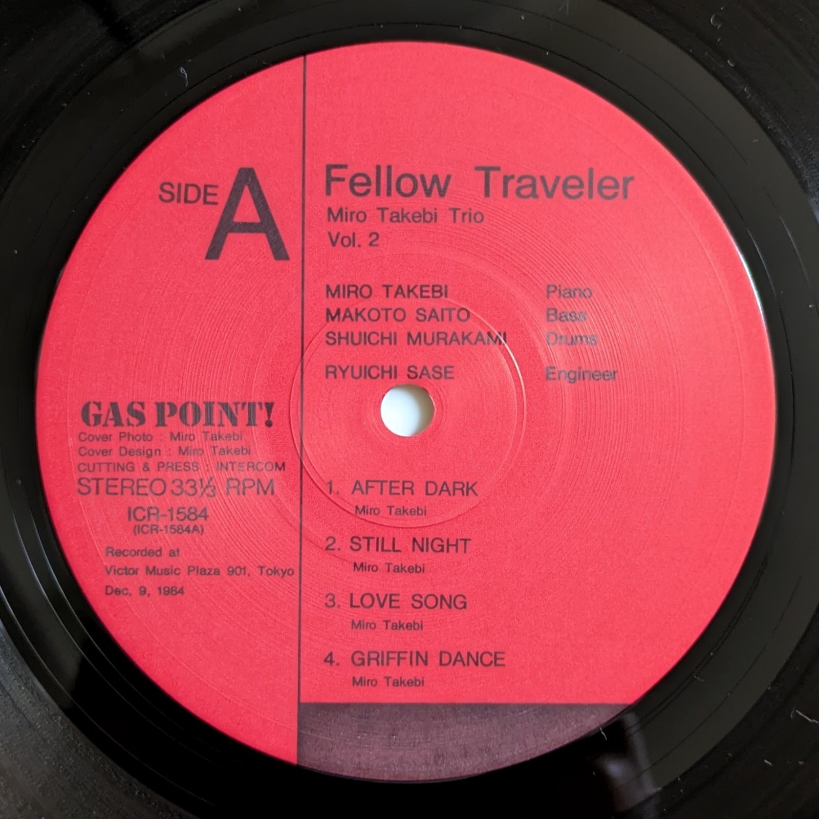 Miro Takebi Trio - Fellow Traveler - UNIVERSOUNDS