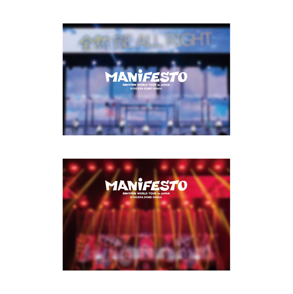 ENHYPEN WORLD TOUR 'MANIFESTO' in JAPAN 京セラドーム大阪」 Blu