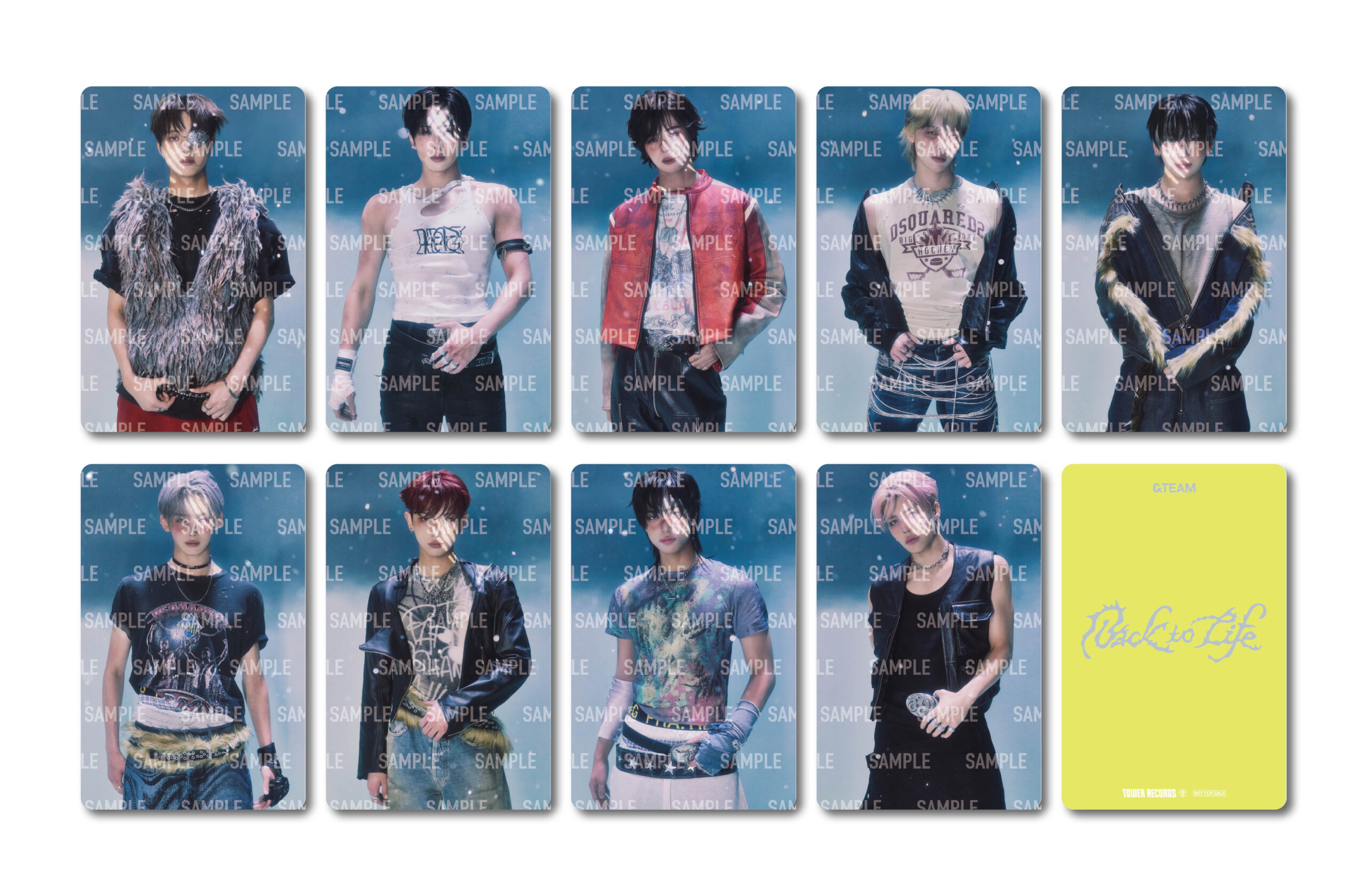 &TEAM KR 1st Mini Album 'Back to Life' 予約開始！ - &TEAM