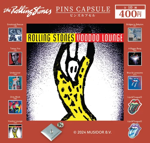 ピンズ・カプセル・トイ・シリーズ『THE ARTIST COLLECTION』第5弾の