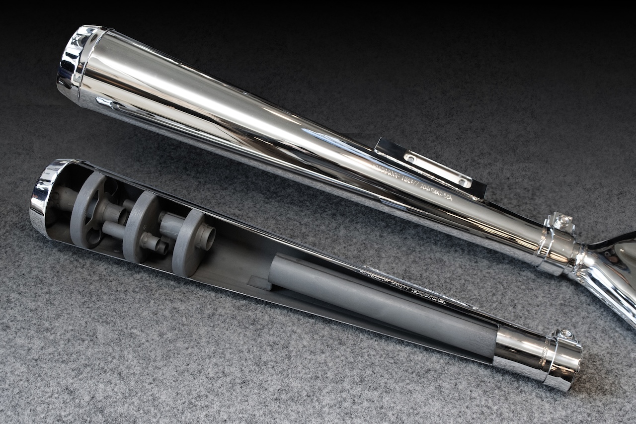 Honda CB400Fourの販売当時の純正復刻マフラーを三恵技研が当時の図面