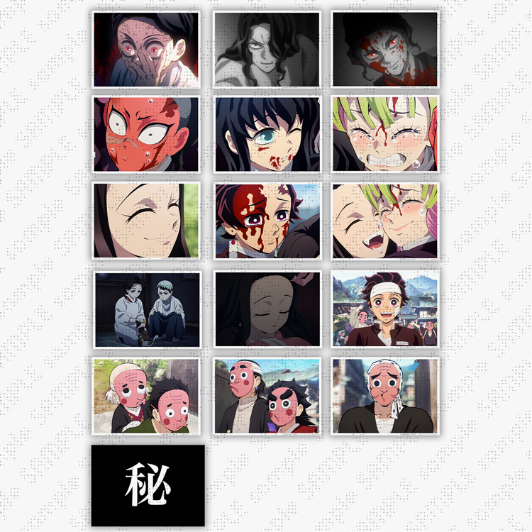 鬼滅の刃 ブロマイド 立志編 他 場面写 くじ 鬼滅の刃 ufotable cafe