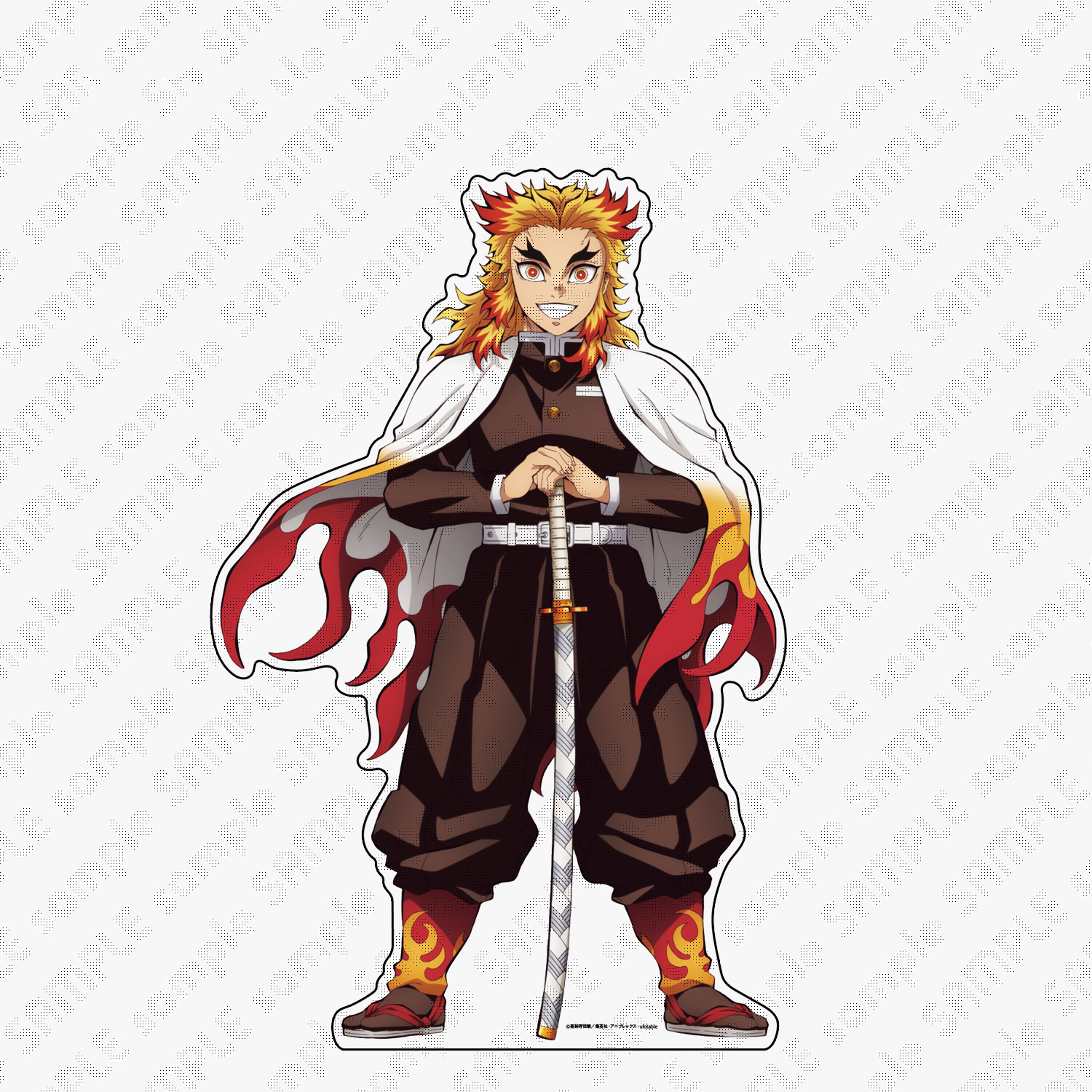 鬼滅の刃 繋がるスタンディ POP 煉獄 杏寿郎 みにキャラ 鬼滅の刃