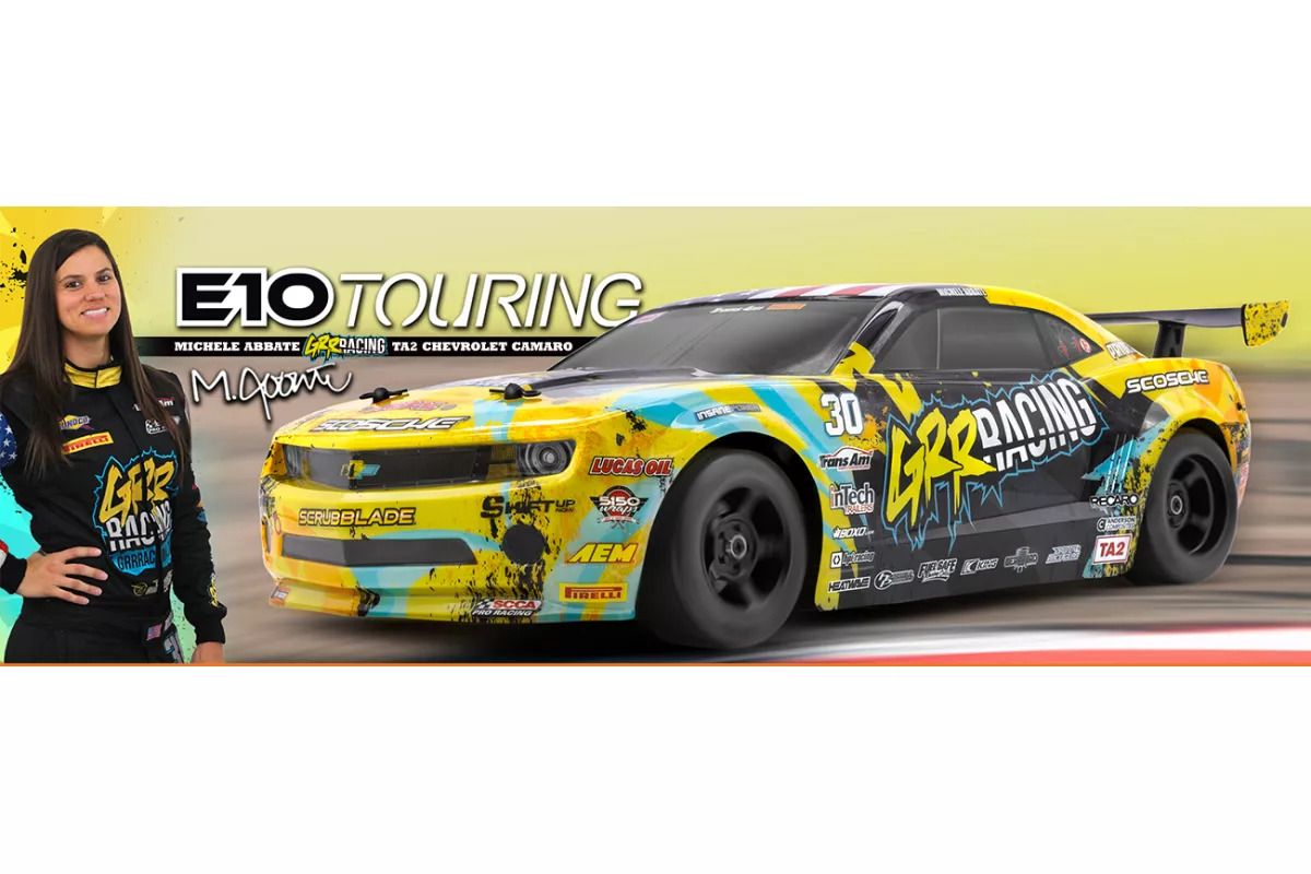 HPI E10 Michele Abbate TA2 Camaro 1/10 4WD Electric RC Car [160334]