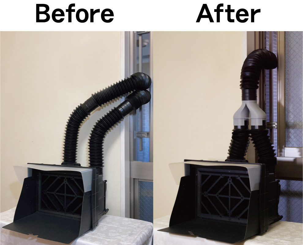 Blog │ ubeProduct 公式ウェブサイト » 排気ホース・集合ダクトの紹介