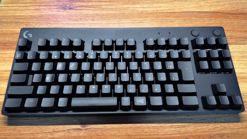 logicoolG PRO キーボード(G-PKB-002ln) レビュー】打鍵感が良くて