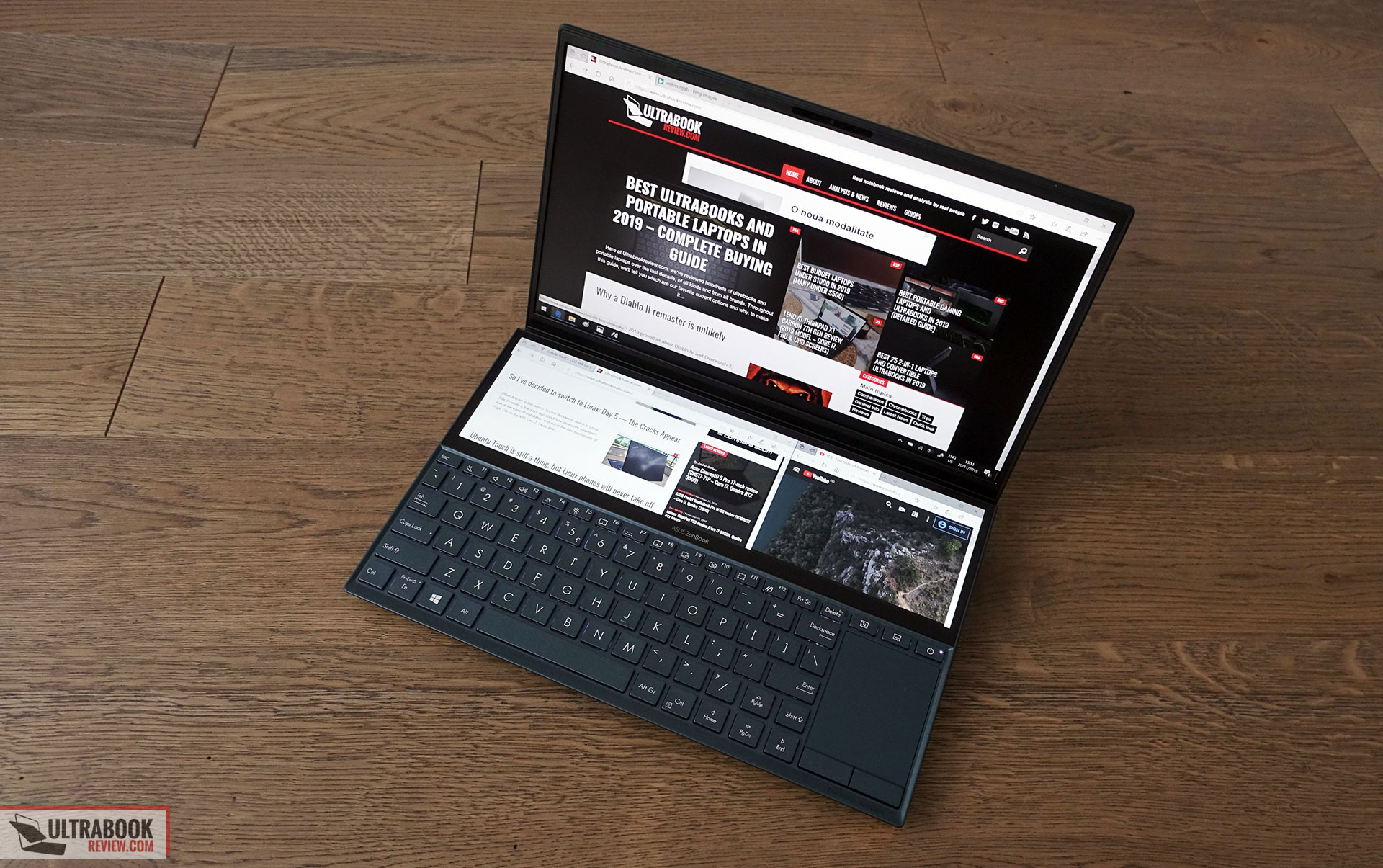 Asus ZenBook Duo UX481FL review (Core i7, Nvidia MX250) - the dual