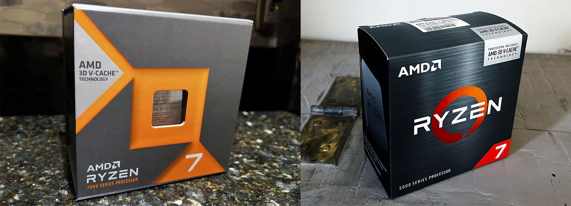 I upgraded again, now to an AMD Ryzen 7 7800X3D CPU from a Ryzen 7