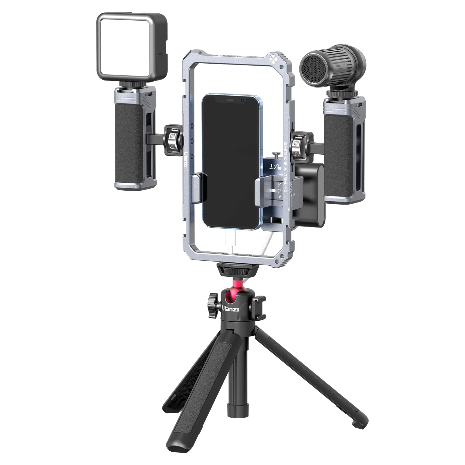 Phone Video Rig for Vlogging | Dual Handle Cage