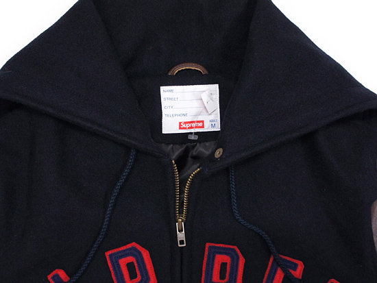 Supreme - Hooded Varsity Jacket - UG.SHAFT