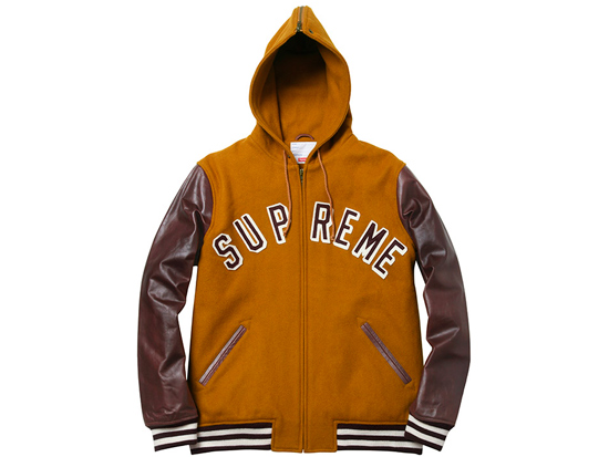 Supreme - Hooded Varsity Jacket - UG.SHAFT