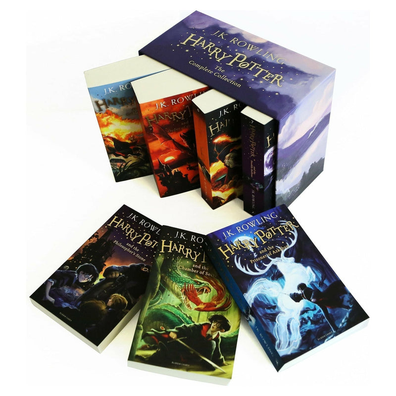 The Complete Harry Potter 7 Books Boxed Set (jk rowling books)