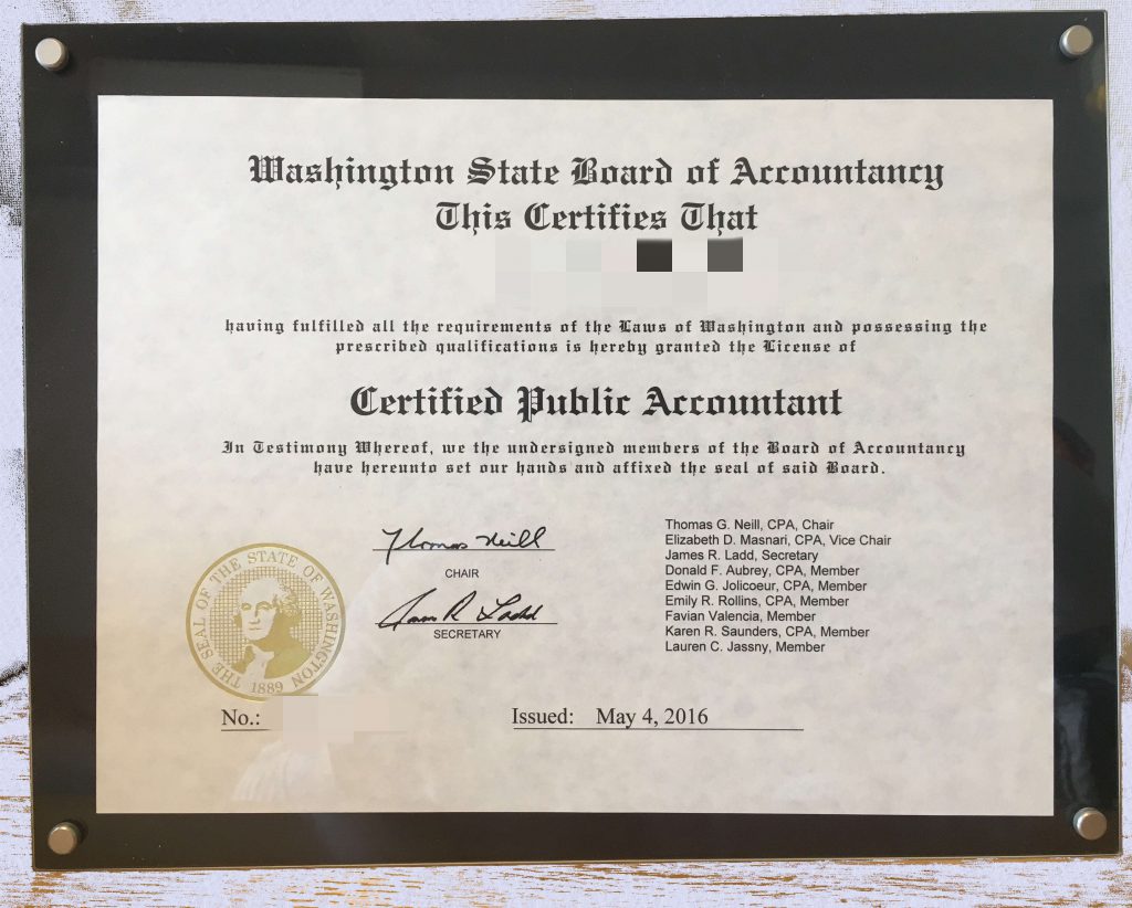 USCPAライセンス（感想） | USCPAInvestor.com