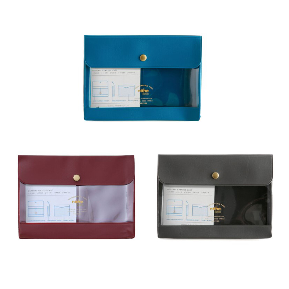 General Purpose Case A5 ジェネラルパーパスケース 3カラー 収納