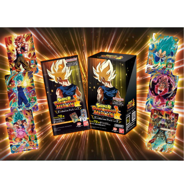 SUPER DRAGONBALL HEROES EVOLUTION PACK Ver.2 龍珠 進化篇 卡牌 | UP