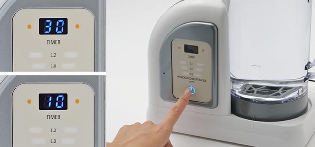 水素ガス吸入＋卓上型水素水生成器 ルルドハイドロフィクス Lourdes