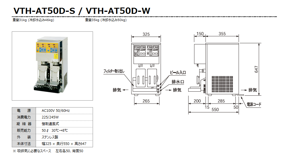 生ビールディスペンサー｜ボクソン工業株式会社