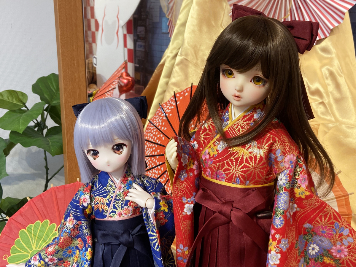 9月新作ドレス発表会】「華やか袴セット（茜色）」&「華やか袴セット