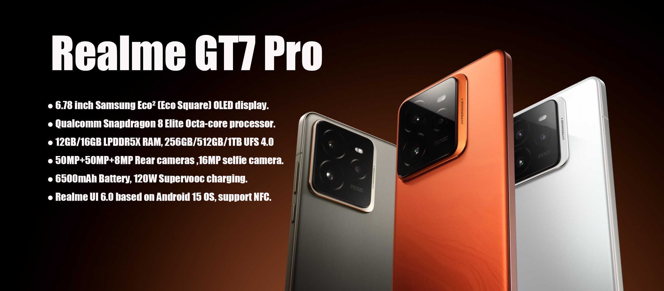 Realme GT7 Pro 5G Android Smartphone