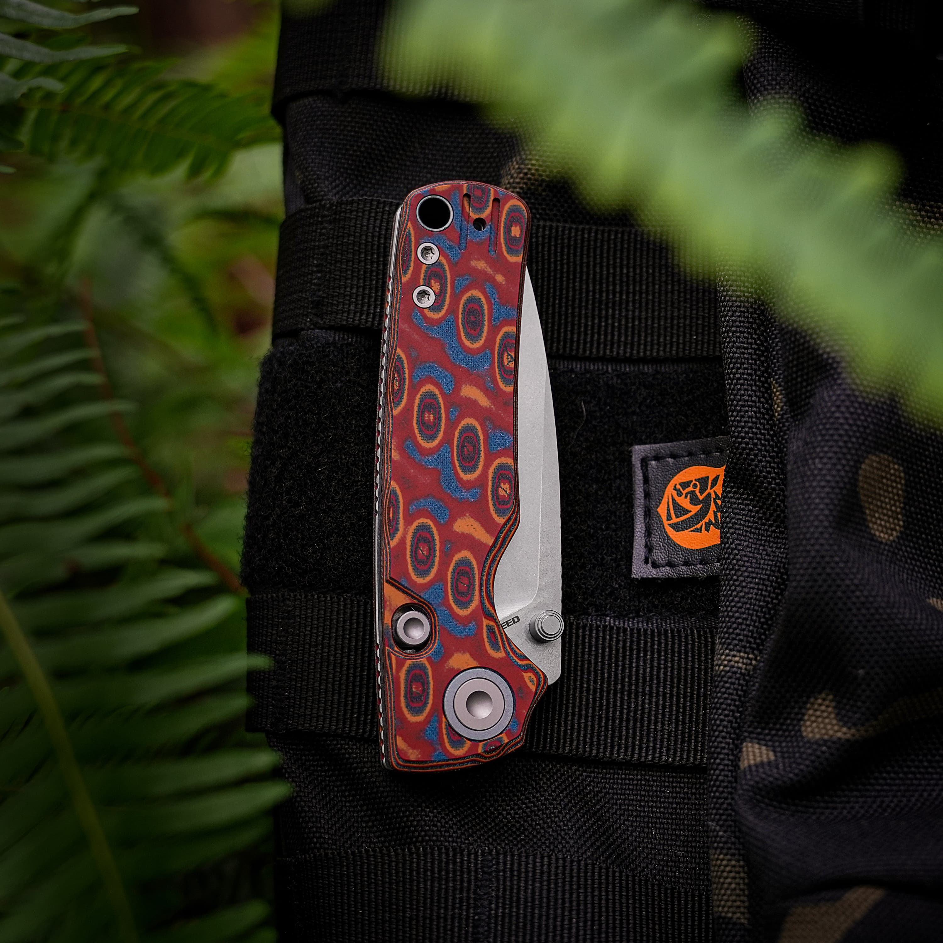 Porcupine Micarta Camp Knife | Tough Folder for Wilderness Survival