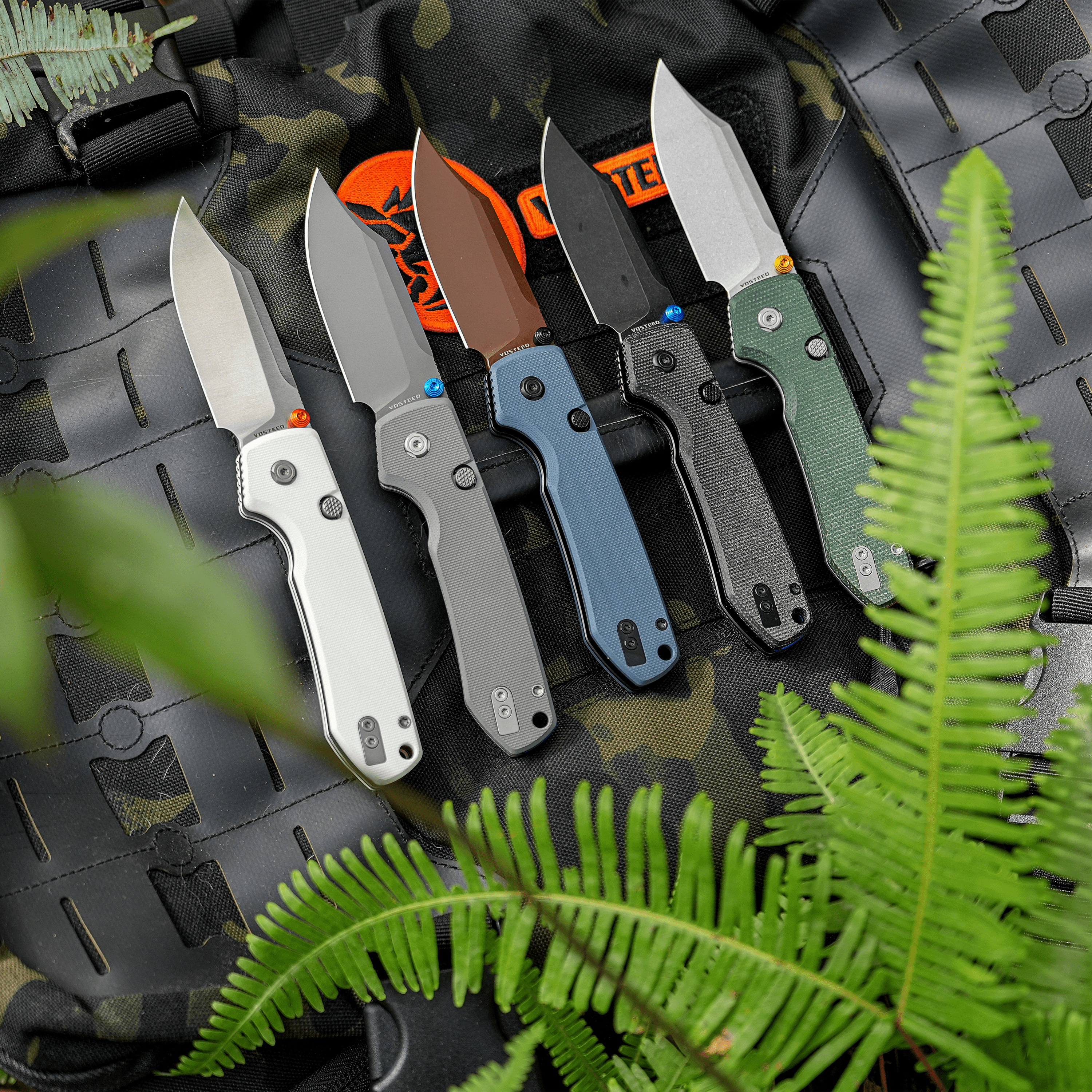 Raccoon Top Liner Lock | Brown Micarta 14C28N Pocket Knife