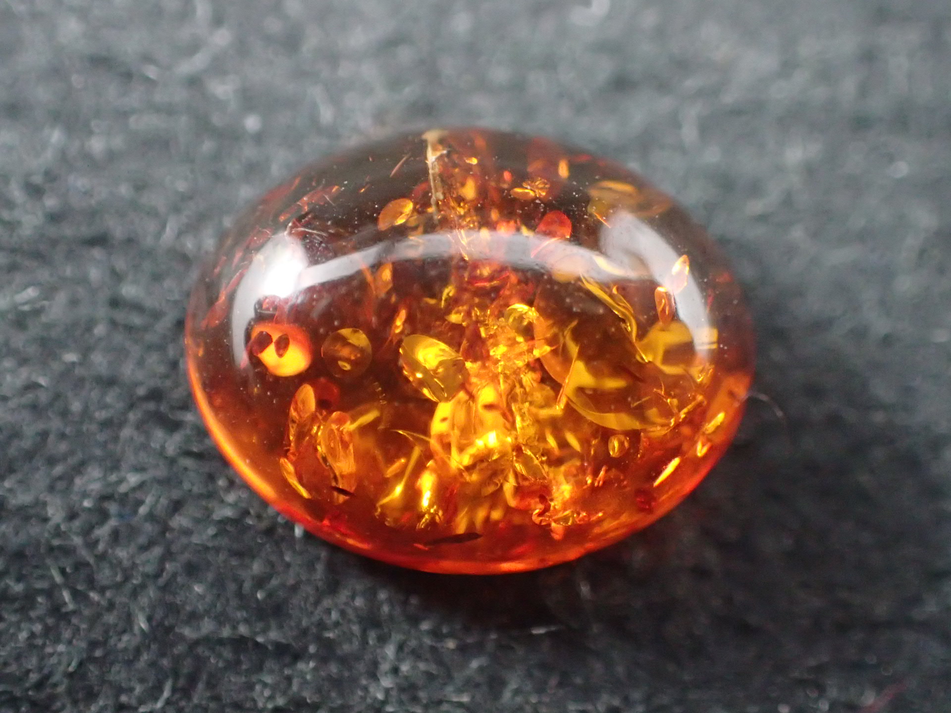 最高品質天然バルティックアンバー（Amber）琥珀 オーバルカット